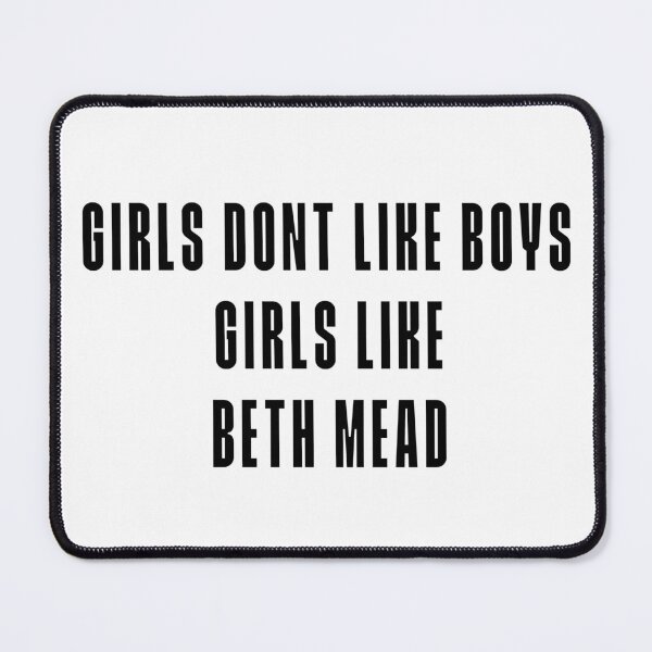Item preview, Girls don't like boys - Beth Mead design (Lionesses) designed and sold by DMBurton.