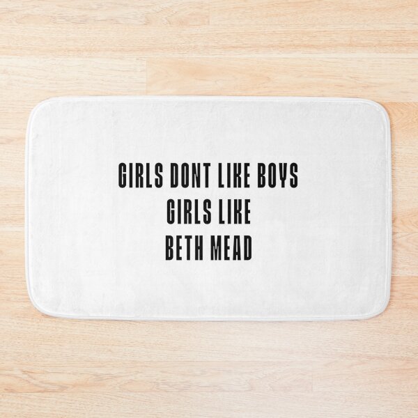Item preview, Girls don't like boys - Beth Mead design (Lionesses) designed and sold by DMBurton.
