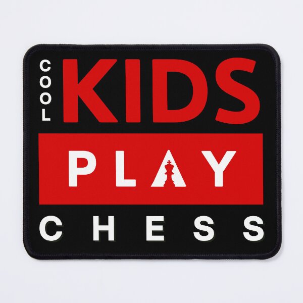 Item preview, Cool Kids Play Chess - Red Minimalist designed and sold by ChessiShop.
