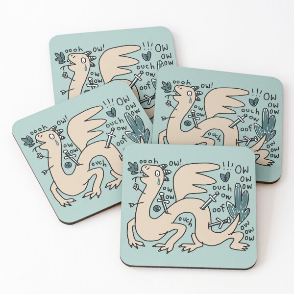 Item preview, Ow ow ow - Dragon Doodle designed and sold by localgeneric.