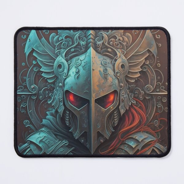 Item preview, Moonlit Guardian: Elven Knight Minimalist Art designed and sold by DragonRealms.