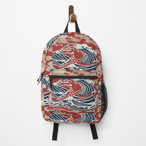 Item preview, Japanese Art, Kanagawa Style Wave, Hokusai Style Wave designed and sold by Mariana Piana.