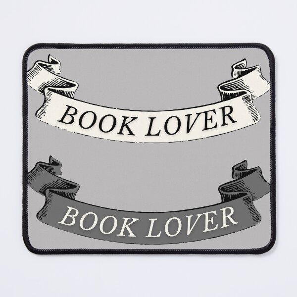 Item preview, book lover vintage banner set (black and white) designed and sold by wildeloves.