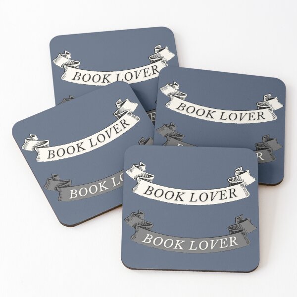 Item preview, book lover vintage banner set (black and white) designed and sold by wildeloves.
