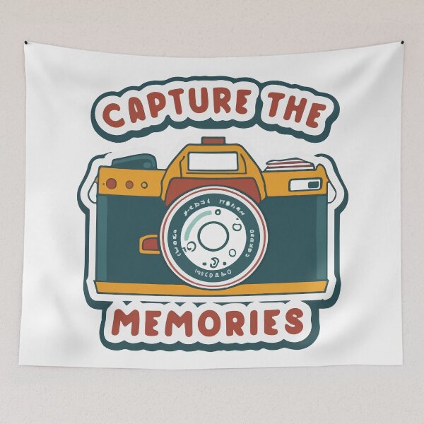Item preview, Classic Camera - Capture the Memories Retro Design designed and sold by NiftyWrx.