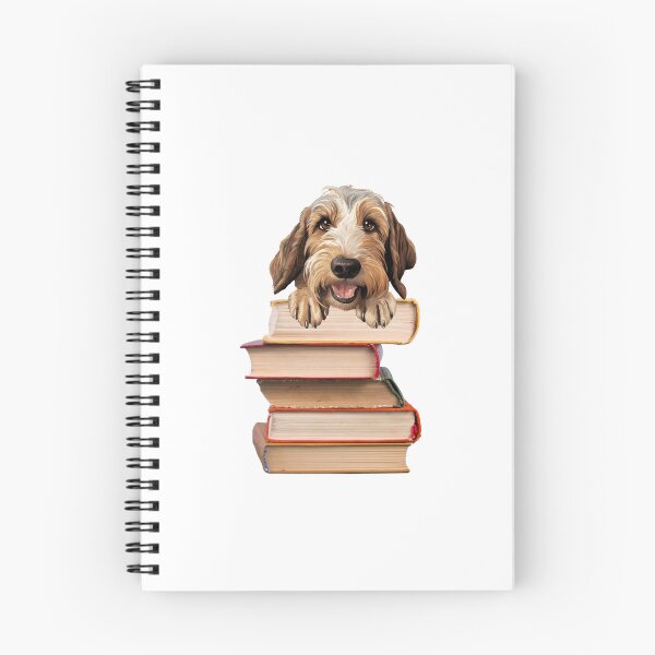 Item preview, Petit Basset Griffon Vendeen And Books designed and sold by TheAnimalZ00.