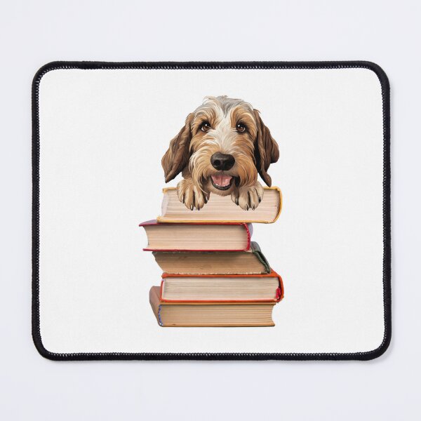 Item preview, Petit Basset Griffon Vendeen And Books designed and sold by TheAnimalZ00.