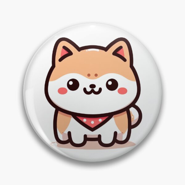 Item preview, Kawaii Akita Dog designed and sold by potatofacecraft.