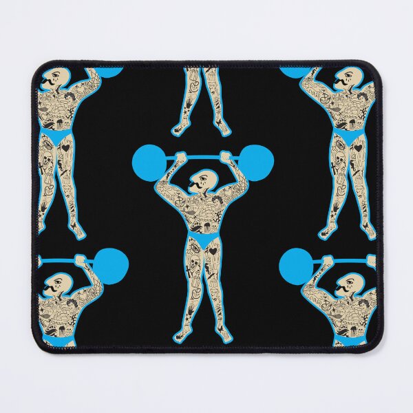 Item preview, Old School weightlifter Traditional Tattoo Cian designed and sold by rfj-arts.