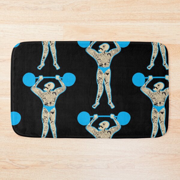 Item preview, Old School weightlifter Traditional Tattoo Cian designed and sold by rfj-arts.