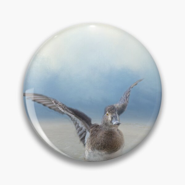 Item preview, Ring Necked Duck Flapping Her Wings 03 designed and sold by Elisabeth Lucas.