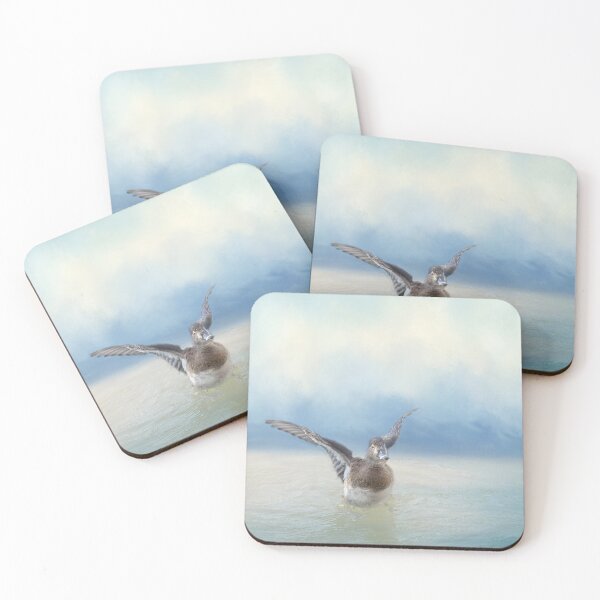 Item preview, Ring Necked Duck Flapping Her Wings 03 designed and sold by Elisabeth Lucas.