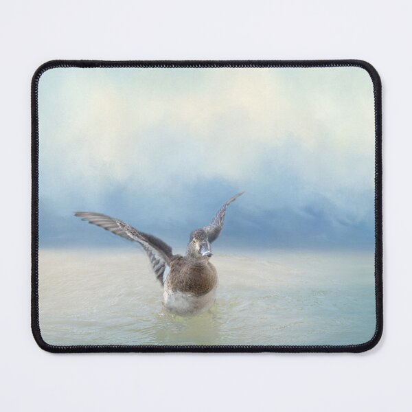 Item preview, Ring Necked Duck Flapping Her Wings 03 designed and sold by Elisabeth Lucas.