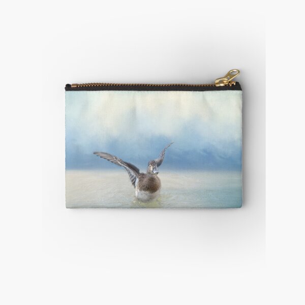 Item preview, Ring Necked Duck Flapping Her Wings 03 designed and sold by Elisabeth Lucas.