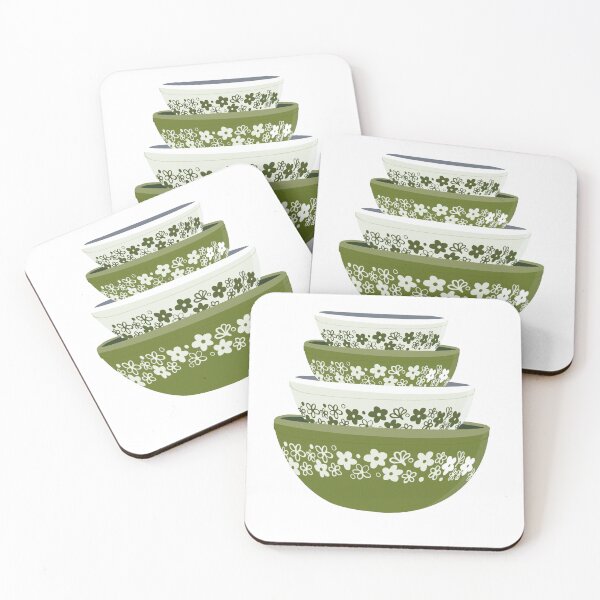 Item preview, Pyrex Spring Blossom Bowl designed and sold by MarijkeMakesArt.