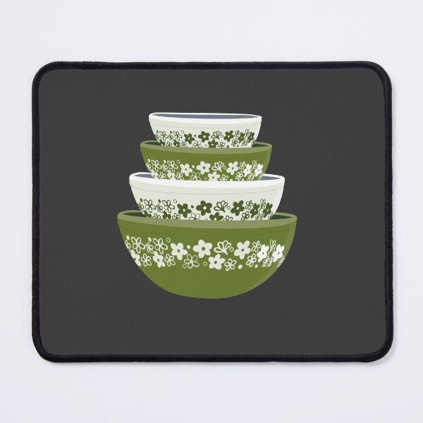 Item preview, Pyrex Spring Blossom Bowl designed and sold by MarijkeMakesArt.