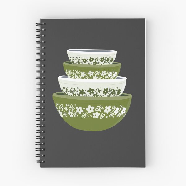 Item preview, Pyrex Spring Blossom Bowl designed and sold by MarijkeMakesArt.