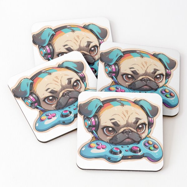 Item preview, Gamer Pug designed and sold by DwightLamon.