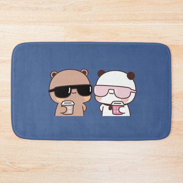 Item preview, DuDu Bear and BuBu Panda having coffee together❤️ designed and sold by Pandety.