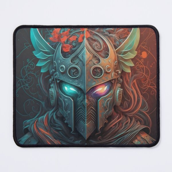 Item preview, Moonlit Guardian: Elven Knight Minimalist Art designed and sold by DragonRealms.