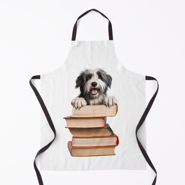 Item preview, Polish Lowland Sheepdog And Books designed and sold by TheAnimalZ00.