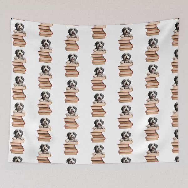 Item preview, Polish Lowland Sheepdog And Books designed and sold by TheAnimalZ00.