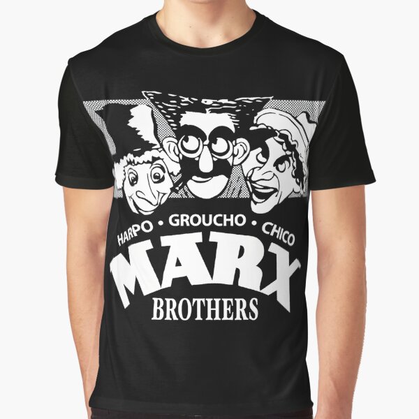 Vista previa del artículo con la obra «Los hermanos Marx a Los hermanos Marx a Los hermanos Marx», diseñado y vendido por waresho.