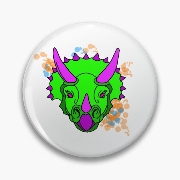 Item preview, Triceratops Paint Splatter  designed and sold by Shelbonzo.