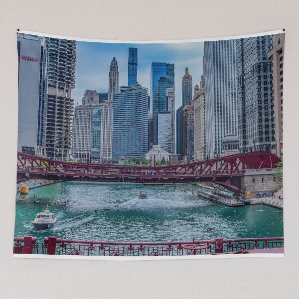 Item preview, The Chicago River designed and sold by passion4photos.