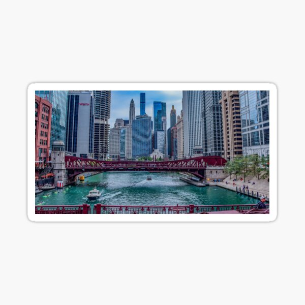 Item preview, The Chicago River designed and sold by passion4photos.