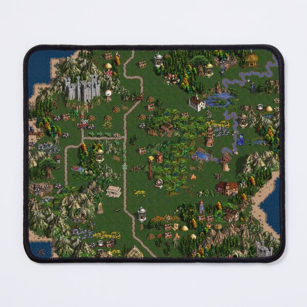Item preview, Heroes 3 Map Full Print designed and sold by Sebastian Zgraja.