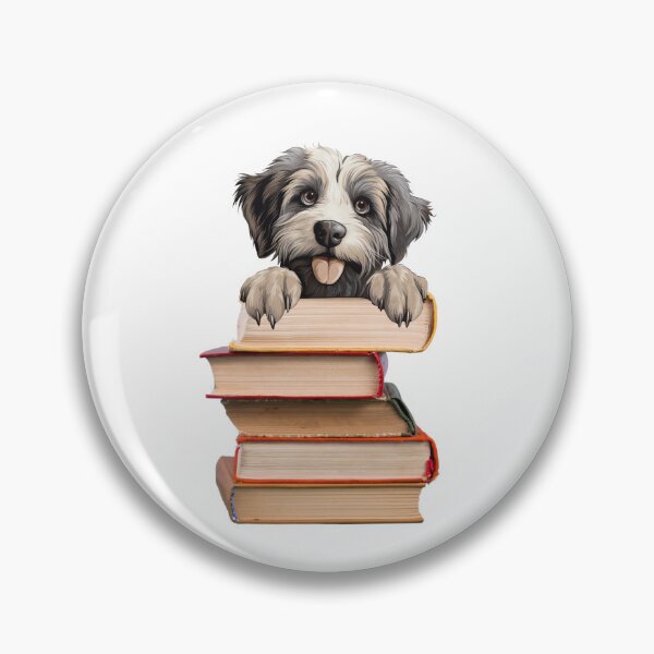 Item preview, Pyrenean Shepherd And Books designed and sold by TheAnimalZ00.