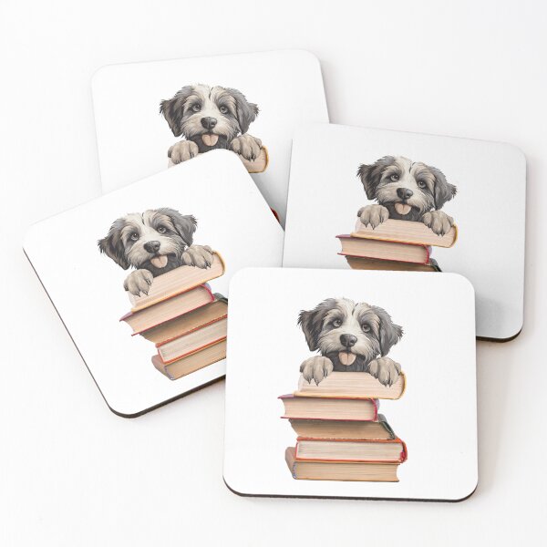 Item preview, Pyrenean Shepherd And Books designed and sold by TheAnimalZ00.