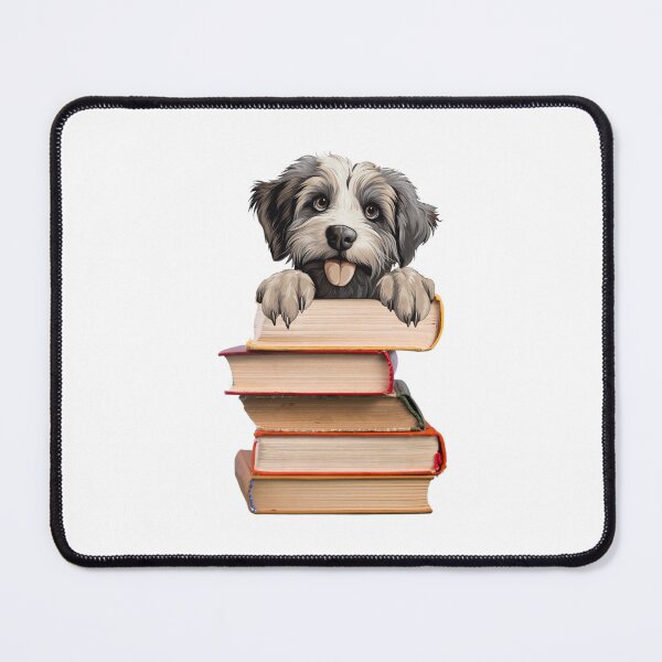 Item preview, Pyrenean Shepherd And Books designed and sold by TheAnimalZ00.
