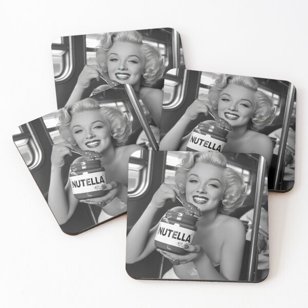 Item preview, Marilyn Monroe Indulges: Spoonful of Nutella designed and sold by jamessismanes.