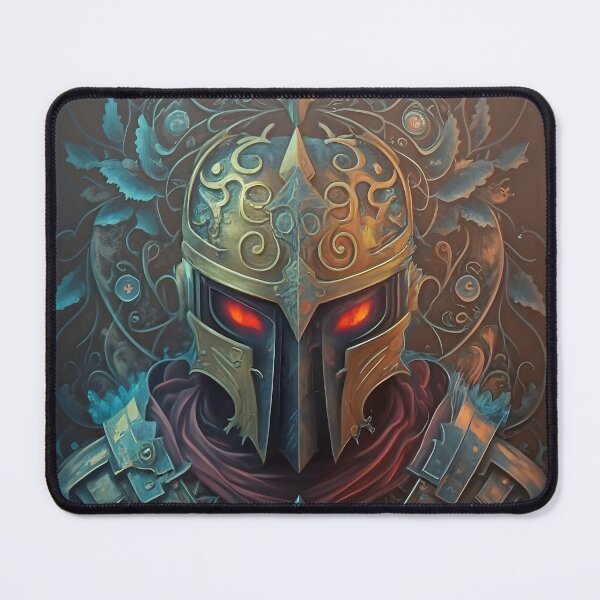 Item preview, Moonlit Guardian: Elven Knight Minimalist Art designed and sold by DragonRealms.