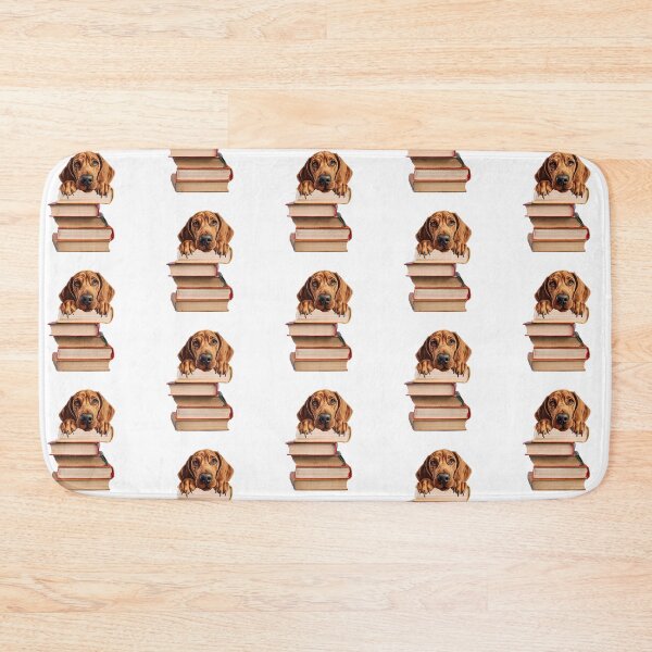 Item preview, Redbone Coonhound And Books designed and sold by TheAnimalZ00.