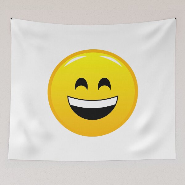 Item preview, Happy Smiling Face Emoji Apple / Mac designed and sold by DibujandoPorfa.