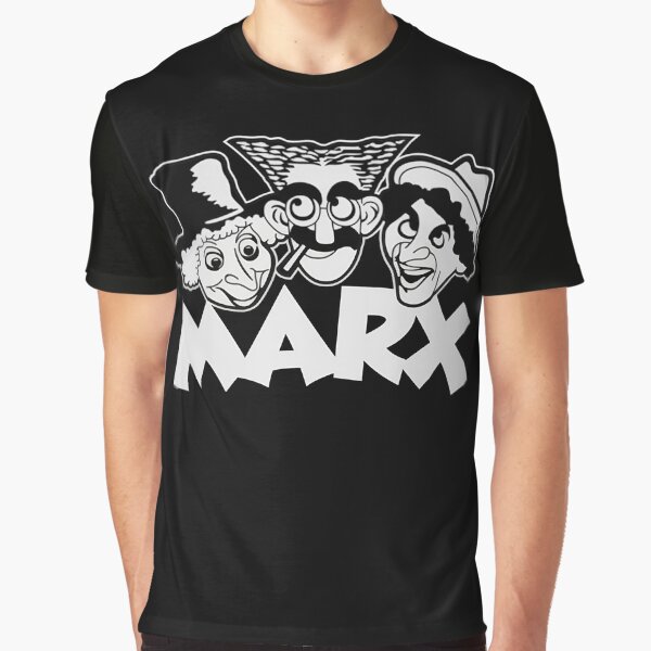 Vista previa del artículo con la obra «Los hermanos Marx a Los hermanos Marx a Los hermanos Marx», diseñado y vendido por waresho.