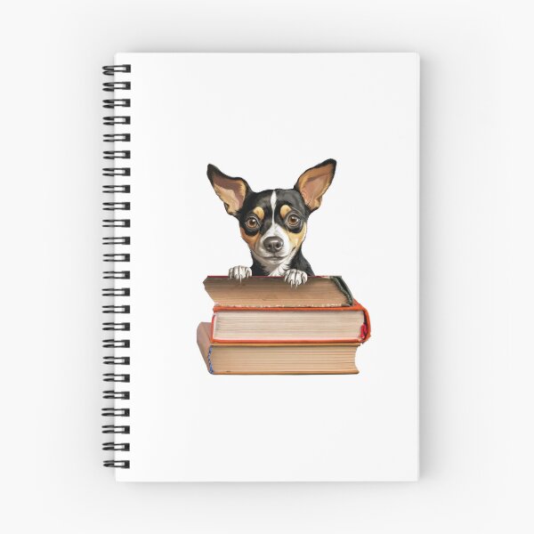 Item preview, Rat Terrier And Books designed and sold by TheAnimalZ00.
