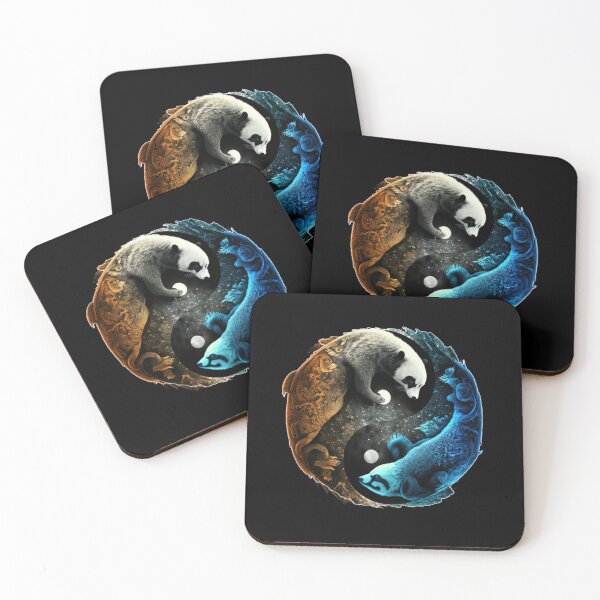 Item preview, Yin Yang Panda designed and sold by Jemimo.