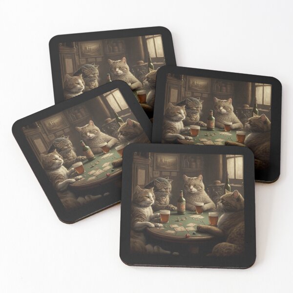 Item preview, Casino Poker Cats designed and sold by Jemimo.