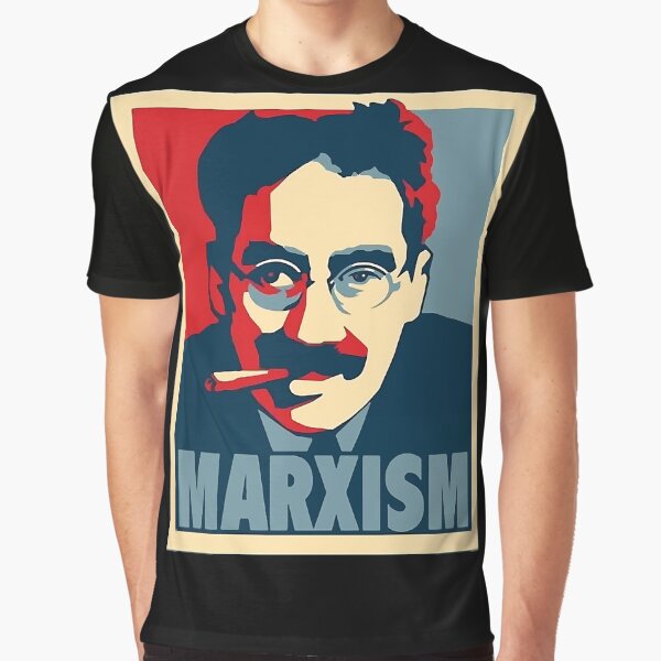 Vista previa del artículo con la obra «Los hermanos Marx a Los hermanos Marx a Los hermanos Marx», diseñado y vendido por waresho.