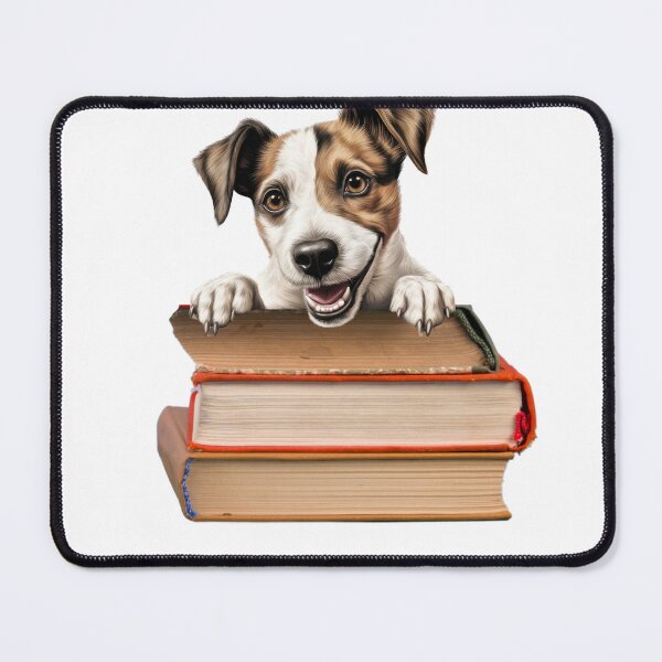 Item preview, Parson Russell Terrier And Books designed and sold by TheAnimalZ00.