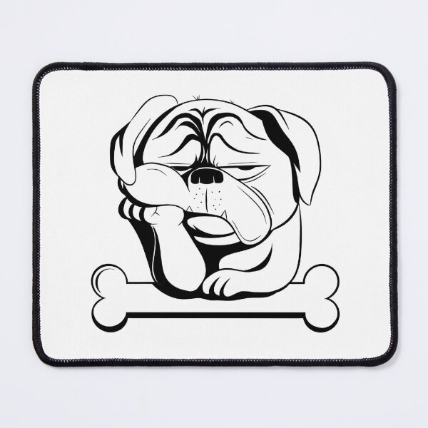 Item preview, bored pug designed and sold by KrustyKrafty.