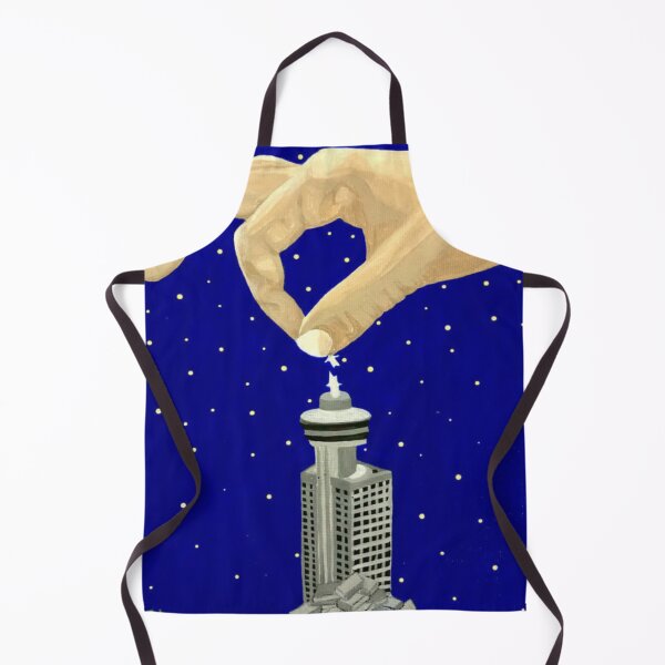 Item preview, Harbour Centre Painting designed and sold by ArtAndBliss.