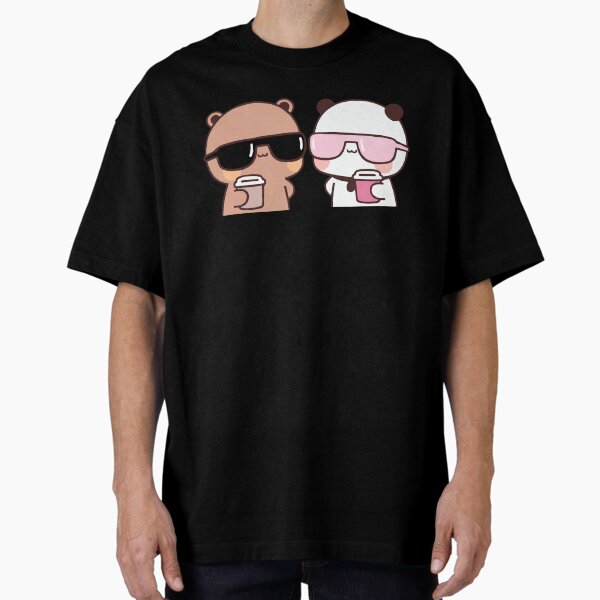 BuBu Panda and DuDu Bear and morning coffee