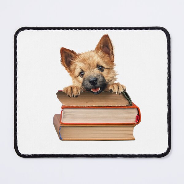 Item preview, Norwich Terrier And Books designed and sold by TheAnimalZ00.