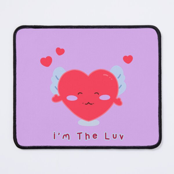 Item preview, Pink Heartwings Delight: The Luv - Unique Mascot Design for Love and Charm designed and sold by Deerdea.