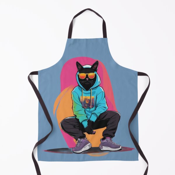 Item preview, Chic Chic The Cool Cat Funny Cat designed and sold by ALITTLETOWN.